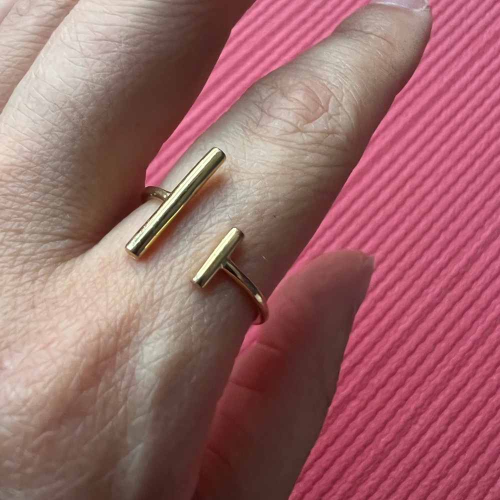 14k gold-filled adjustable ring